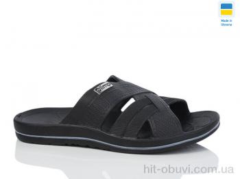 Шльопанці Lot Shoes, N204 чорний