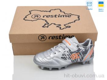 Футбольная обувь Restime DD024130-2 silver