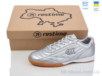 Футбольная обувь Restime DW024133 silver-grey-orange