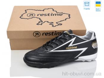 Футбольная обувь Restime DM024127-1 black-white