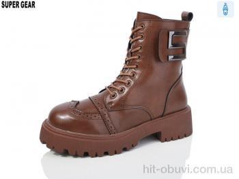 Черевики Super Gear 060A-1 brown