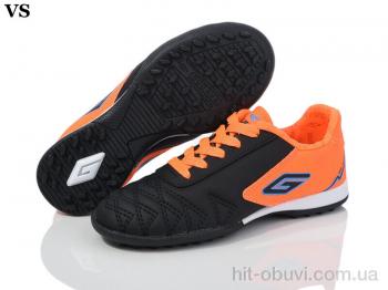 Футбольне взуття VS Дугана N01 black-orange (31-35)