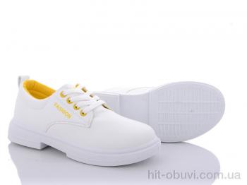 Туфлі Violeta, 169-13 white-yellow