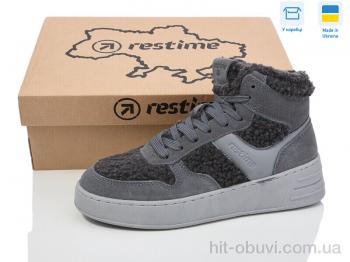 Кроссовки Restime FWZ24282 grey