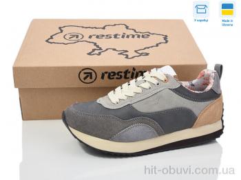 Кроссовки Restime JW024373 grey