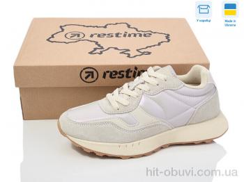 Кроссовки Restime JW024375 white-shine