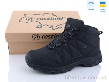 Ботинки Restime PMZ23566 black