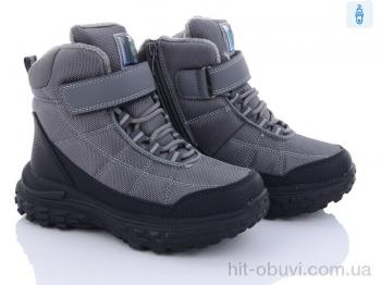 Ботинки Ok Shoes F0512B grey