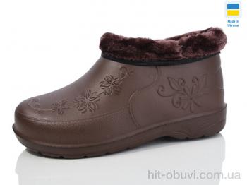 Галоші Lot Shoes Галош квітка коричневий