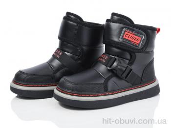 Дутики Цветик HB526 black-red