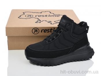 Черевики Restime AWZ24295 black