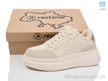 Кросівки Restime HWZ24380 beige