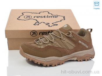 Кроссовки Restime OMO24506 wolf brown