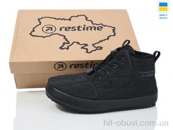 Кроссовки Restime HWZ24381 black