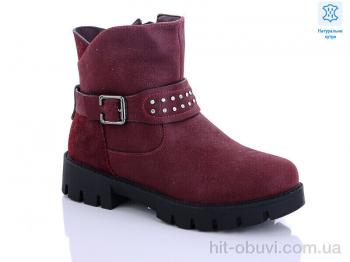 Черевики Waldem, W137 bordo