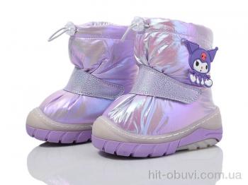 Дутики Ok Shoes, T11288H purple