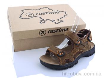 Сандалі Restime NWL20118 l.brown