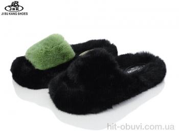 Тапки Jibukang 323-19 black-green mix