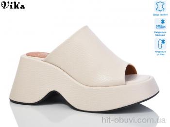 Шлепки Vika DH2888-1 beige