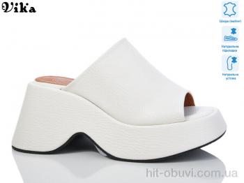 Шлепки Vika DH2888-1 white