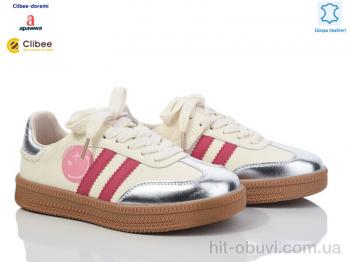 Кроссовки Clibee-Doremi V1837-39 beige-wine