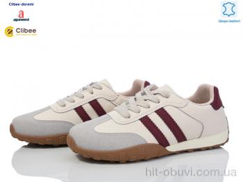 Кроссовки Clibee-Doremi V3500 beige-red