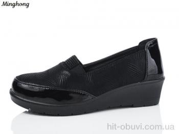 Туфли Minghong 7713 black