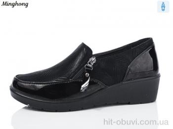 Туфли Minghong 7710 black