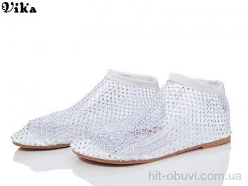 Слипоны Vika 001-1 white