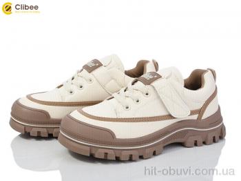 Кроссовки Clibee LC101 beige-khaki