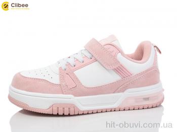 Кросівки Clibee-Apawwa LC826 pink-white