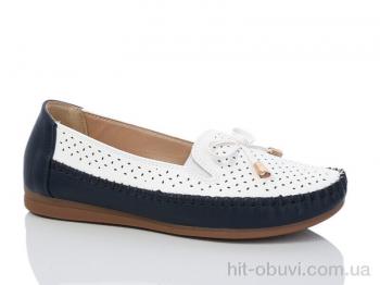 Туфли Leguzaza 915 white-blue