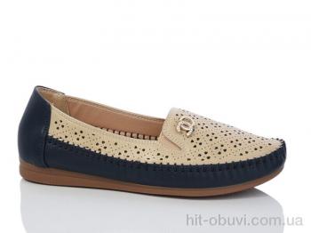 Туфлі Leguzaza 913 beige-blue