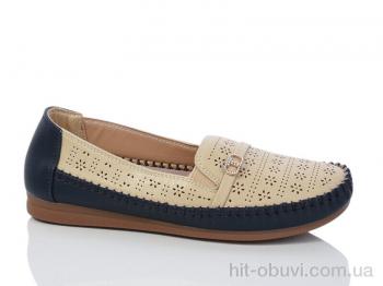 Туфли Leguzaza 916 beige-blue