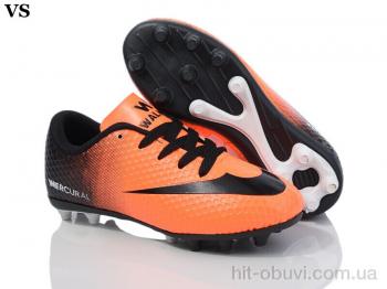 Футбольная обувь VS Walked crampon01 orange-black