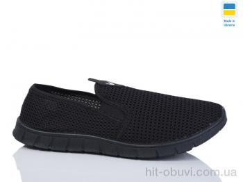 Слипоны Lot Shoes 4200 чорний