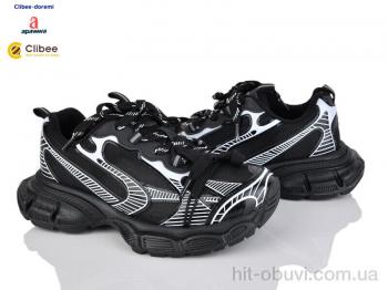 Кроссовки Clibee-Doremi T603M black