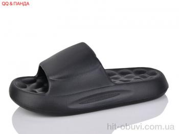 Шлепки QQ&Панда 8109 black