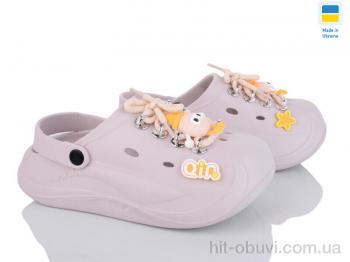 Кроксы Golden Lion 160 бежевий