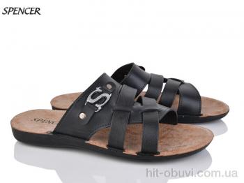 Шлепки Spencer 3554 чорний