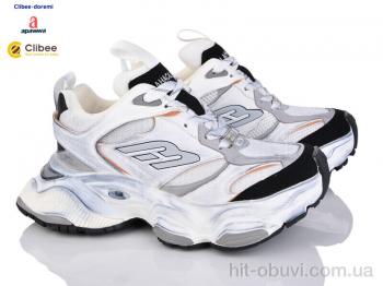 Кросівки Clibee-Doremi D23881 white-black
