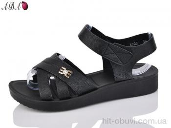 Босоножки Aba 6908 black