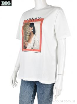 Футболка BIG 4049-05-2 white
