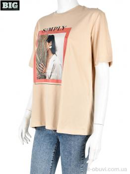 Футболка BIG 4049-05-3 l.beige