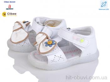 Босоніжки Clibee-Doremi, ZA80 white LED