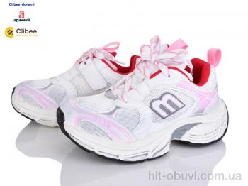 Кросівки Clibee-Doremi D250516 white-pink