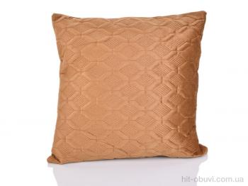 Домашній текстиль Obuvok, 1514 (11123) brown 45x45см