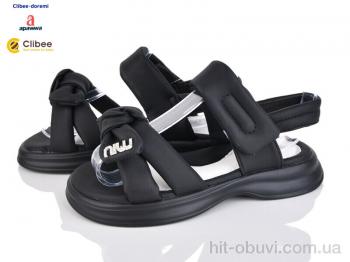 Босоніжки Clibee-Doremi, ZC152 black