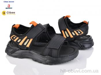 Сандалі Clibee-Doremi AC366 black-orange