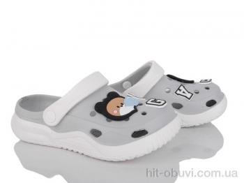 Крокси BABYSHOP 7041 grey